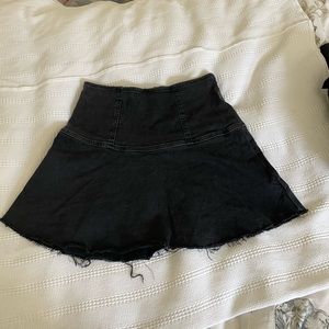 Free people black skirt